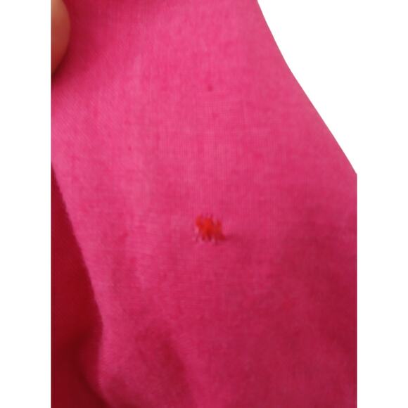 Elliot Lauren Hot Pink Linen Stylish One Button Closure Blazer sz S
Made in USA - Picture 9 of 9